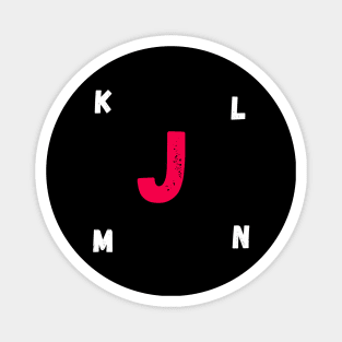 letter J Magnet